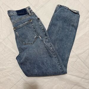 Abercrombie & Fitch The Dad High Rise Curve Love Size 27 | 4R